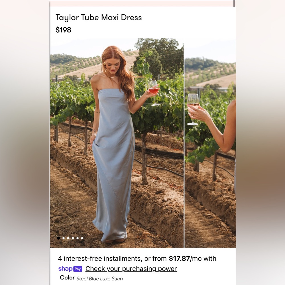 Taylor Tube Maxi Dress